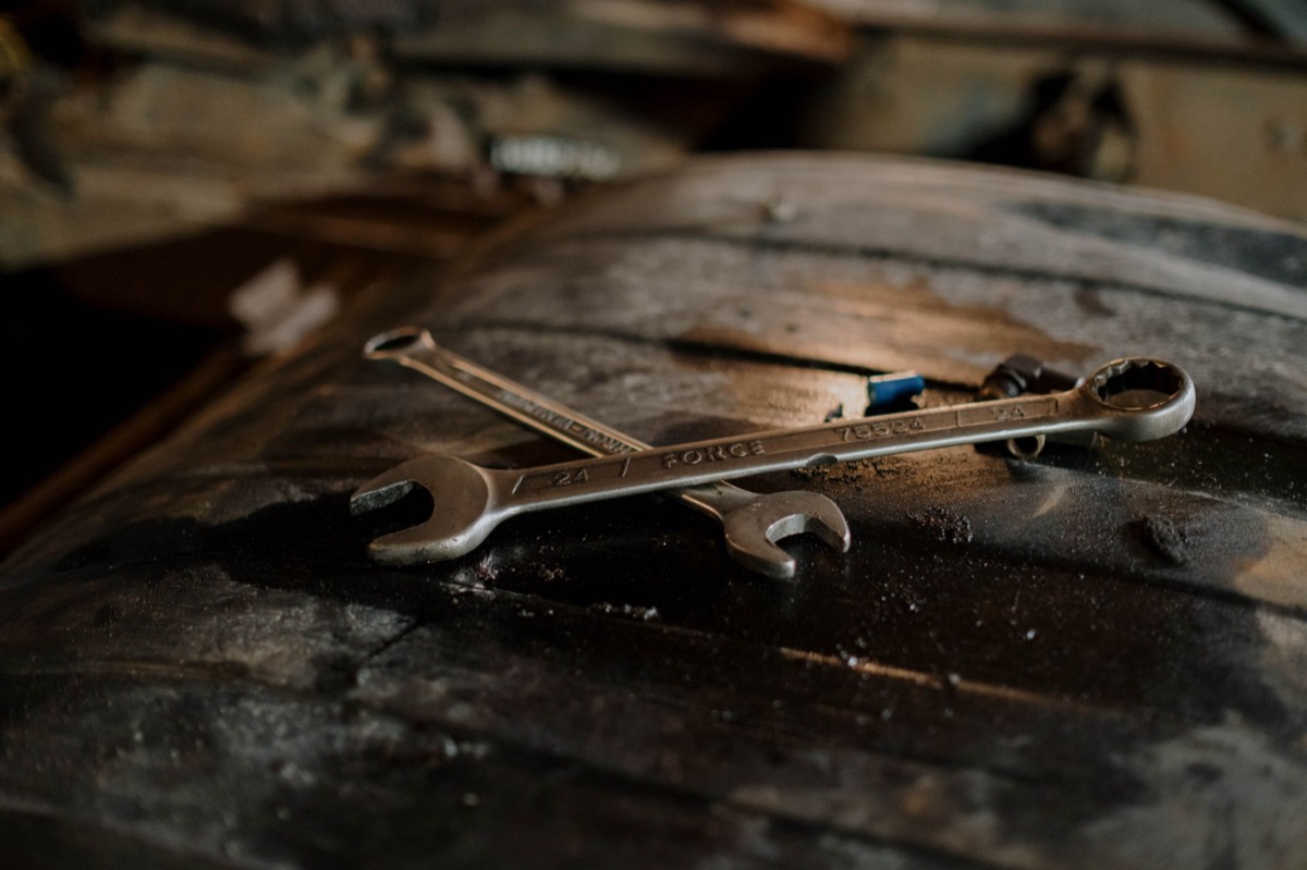 Assortment of professional automotive repair tools